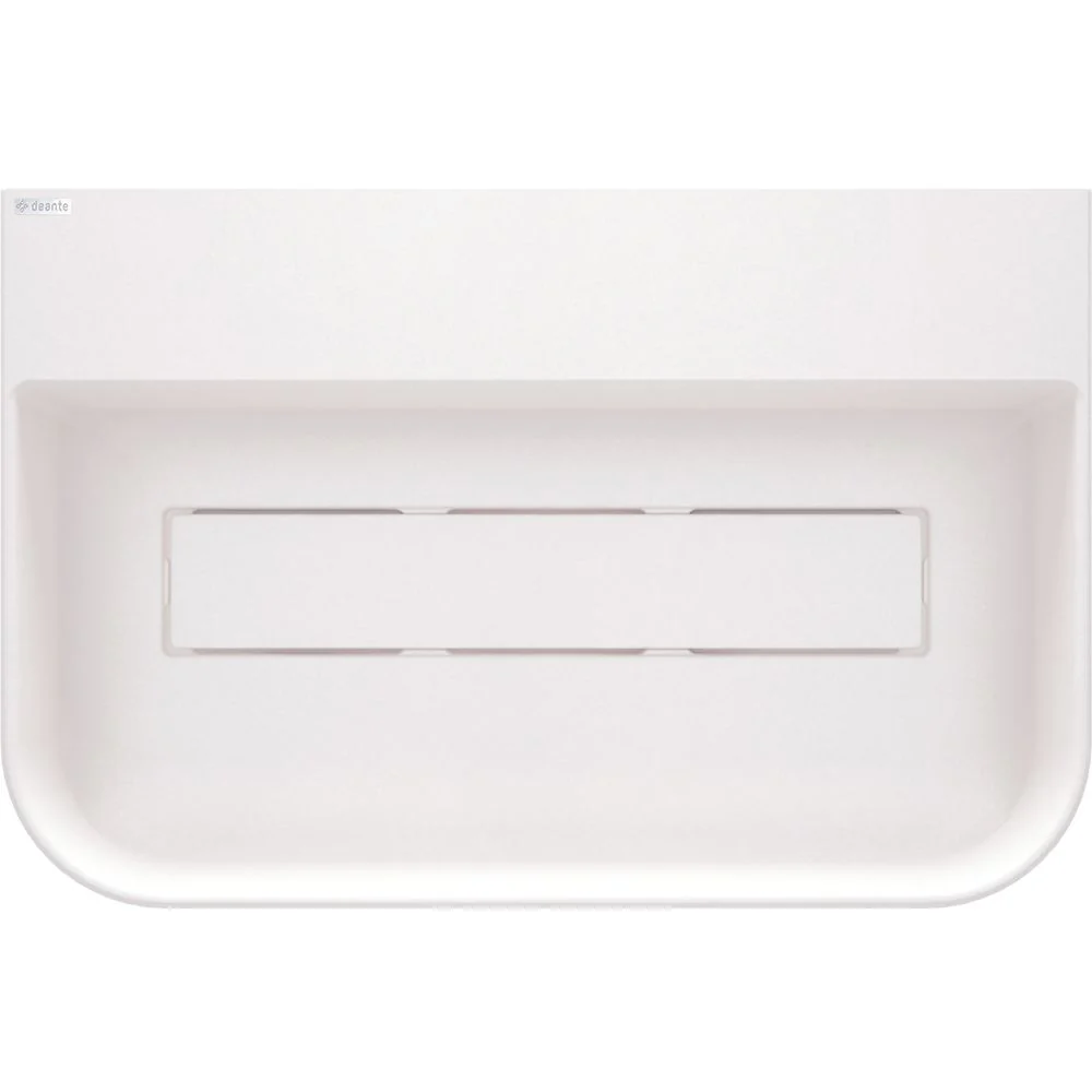 Arnika Granite washbasin, countertop, with tap shelf - with cover plate - 605x405mm - Image 2