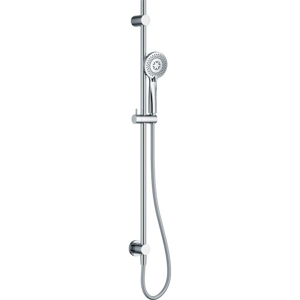 Arnika Shower set, 3-function, with sliding bar - concealed connector