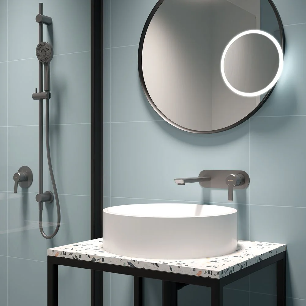 Arnika Shower set, 3-function, with sliding bar - concealed connector - Image 4