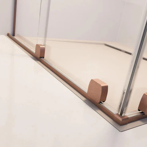 Brushed Copper Radaway Furo KDJ Premium Shower Enclosure - Image 6
