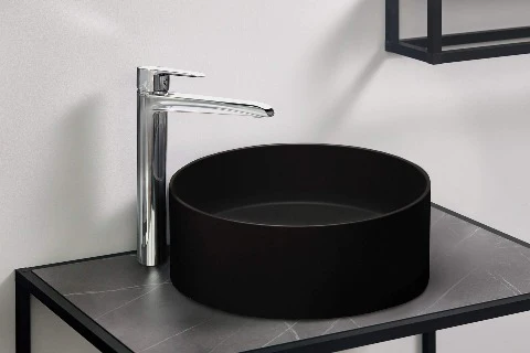 Corio Washbasin tap tall Chrome - Image 2