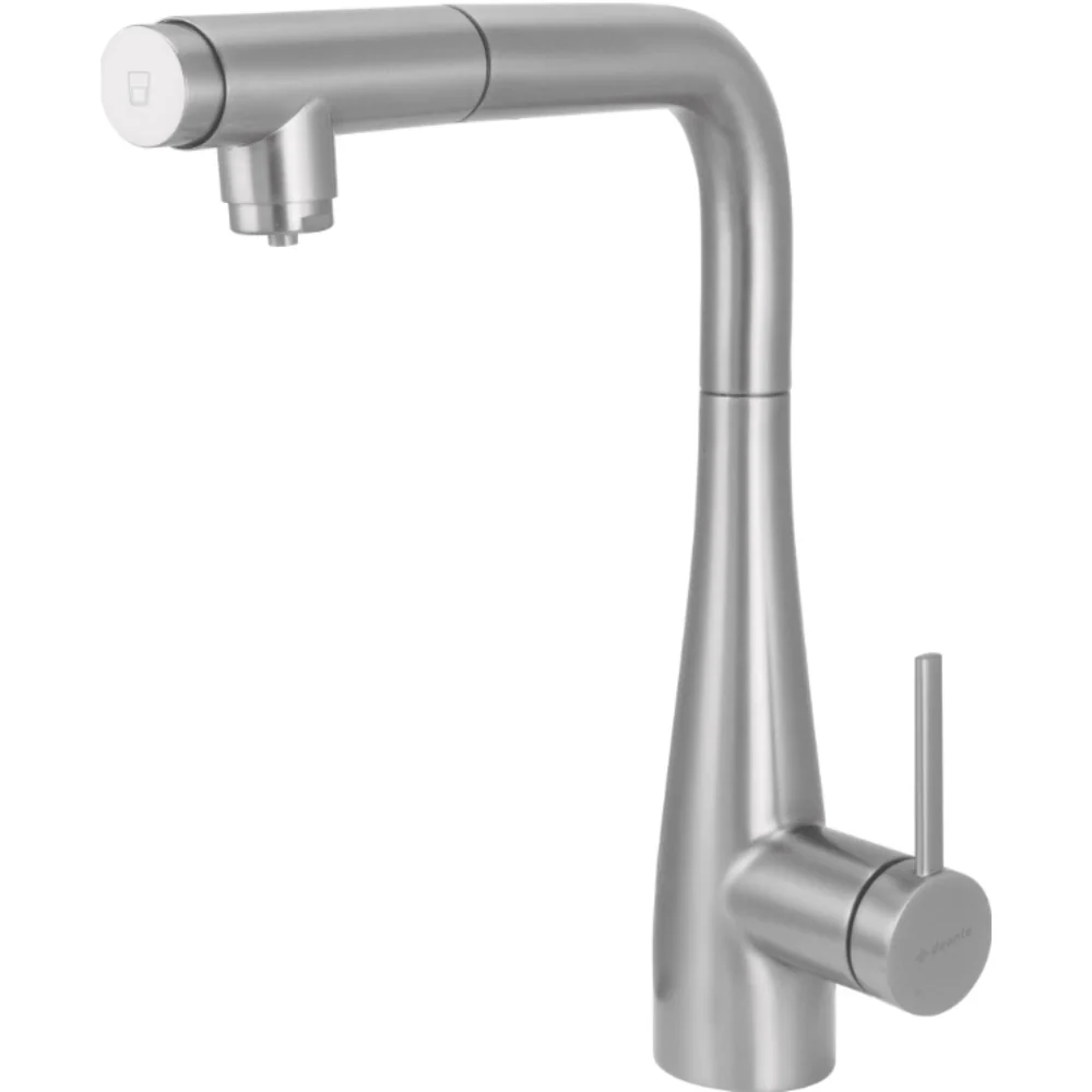 Deante Eridan Kitchen Tap with Water Filter & Pull-Out Spout - Image 3
