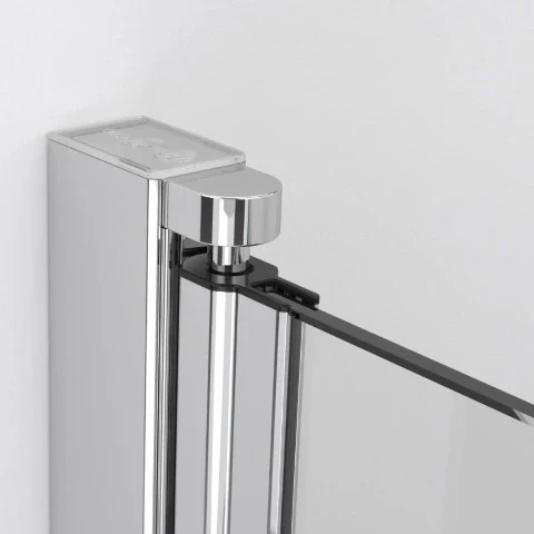 Eos DWJ I Hinged Chrome Shower Door - Image 3