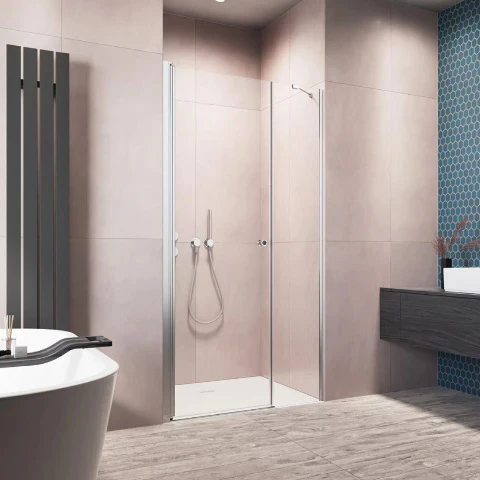Eos DWS Chrome Shower Door