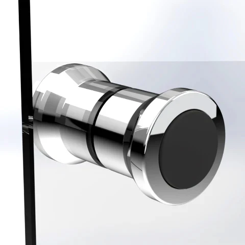 Eos DWS Chrome Shower Door - Image 2