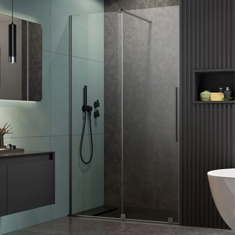 Gunmetal Furo Brushed DWJ Premium Sliding Door