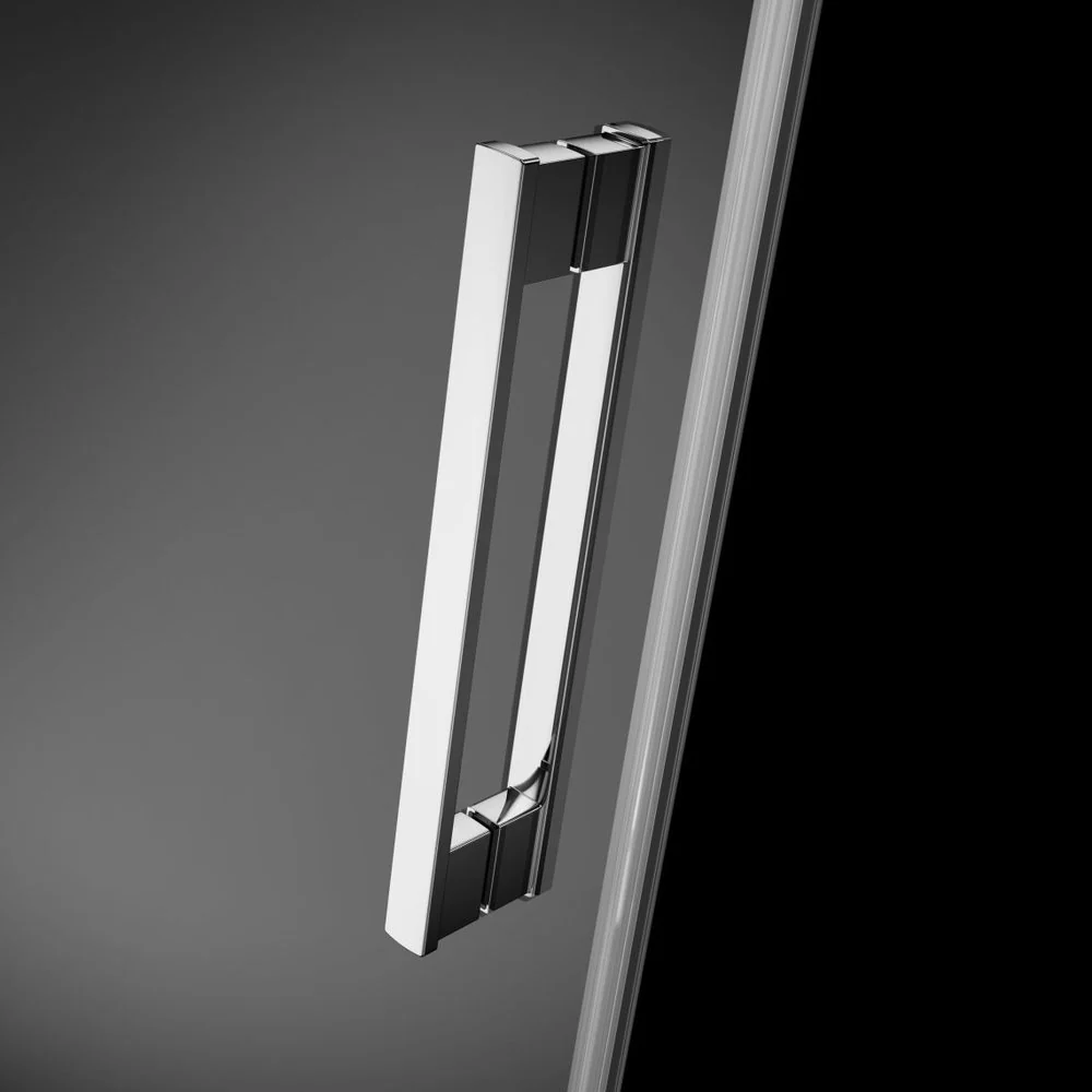 Radaway Idea 8 KDD Recess Shower Enclosure – Chrome, 6mm Glass - Image 3