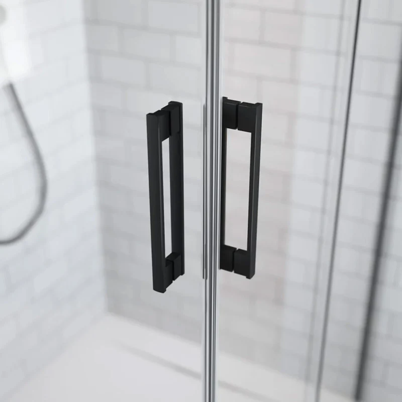 IDEA PDD Quadrant Shower Enclosure - Black - Image 3