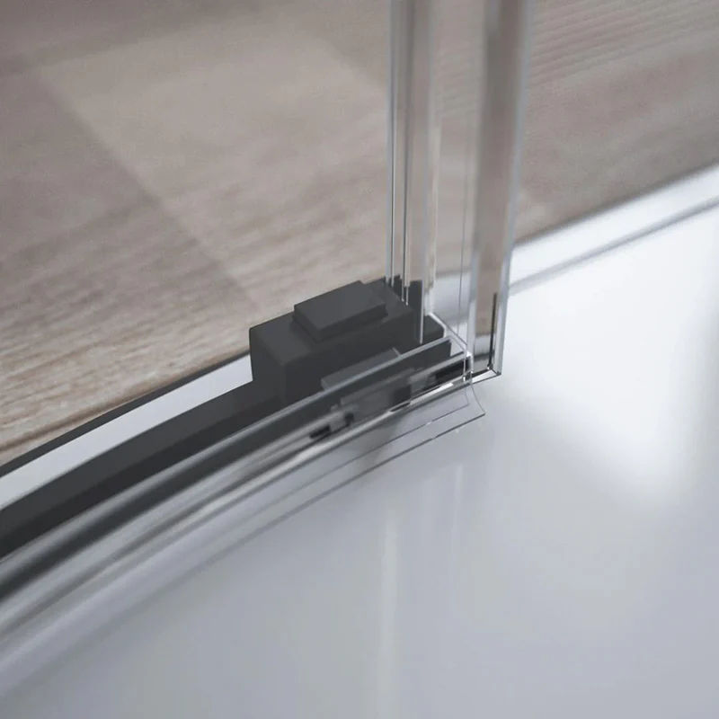 IDEA PDD Quadrant Shower Enclosure - Black - Image 5