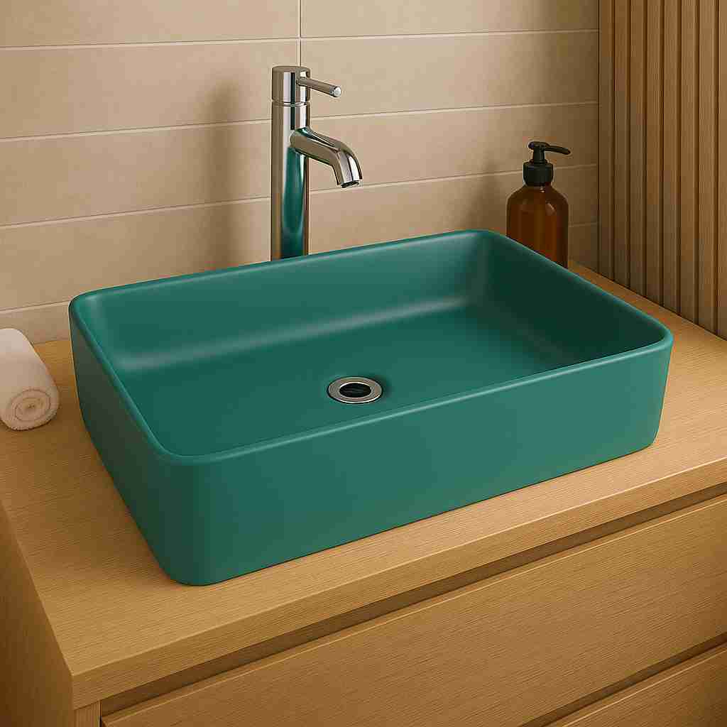 Pasana Countertop Washbasin - Green