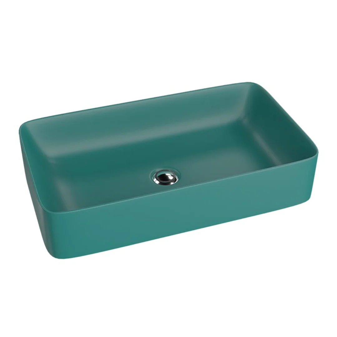 Pasana Countertop Washbasin - Green - Image 2