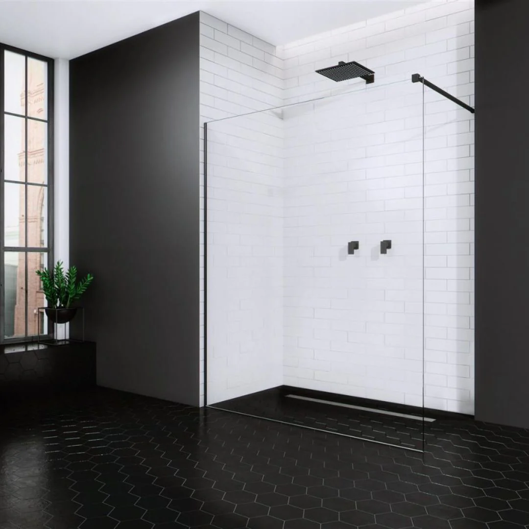 Radaway Modo X II Walk-In Shower Screen – 10mm Safety Glass - Image 2