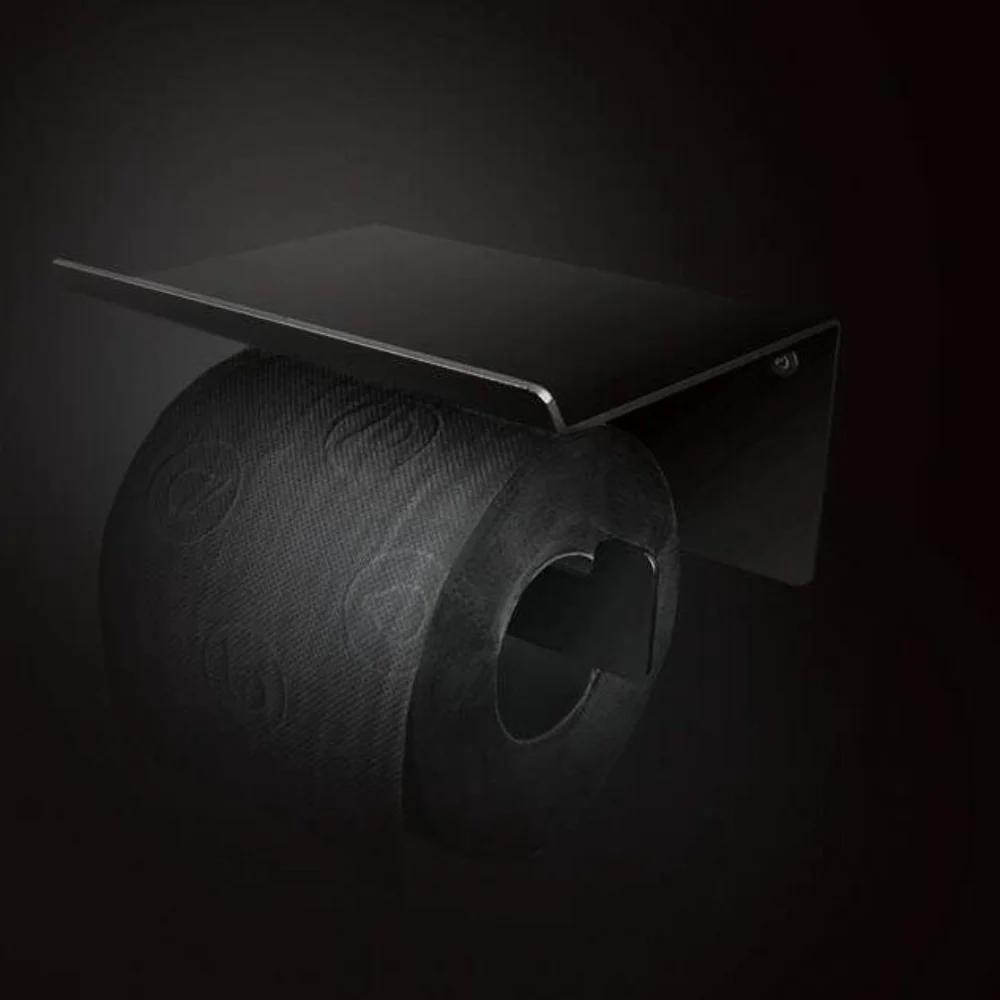 Mokko Toilet paper holder wall-mounted - with shelf - Image 9
