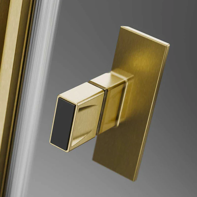 Radaway NES DWS Brushed Gold Shower Door - Image 3