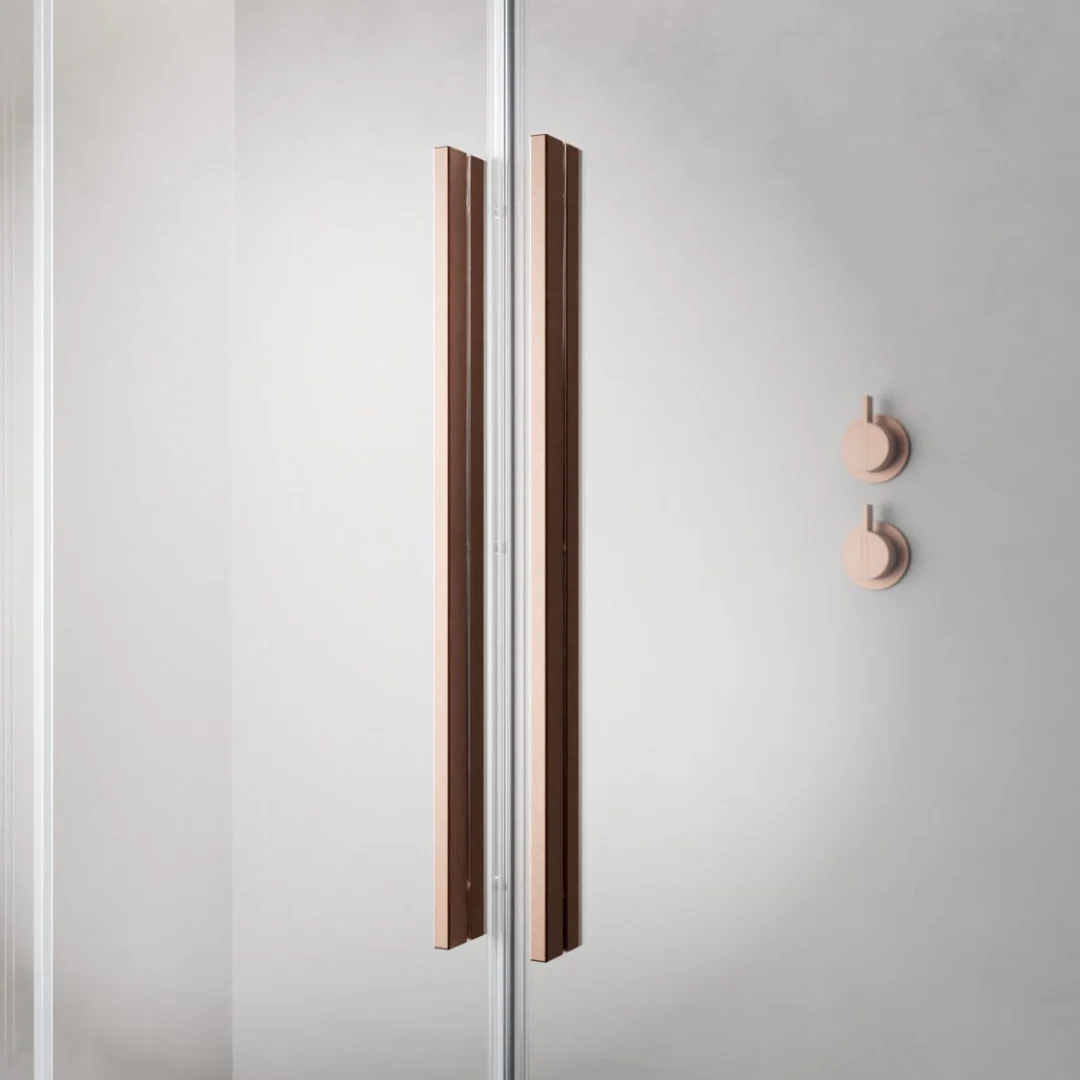 Radaway 8mm Furo PND II Bath Screen - Brushed Copper - Image 3