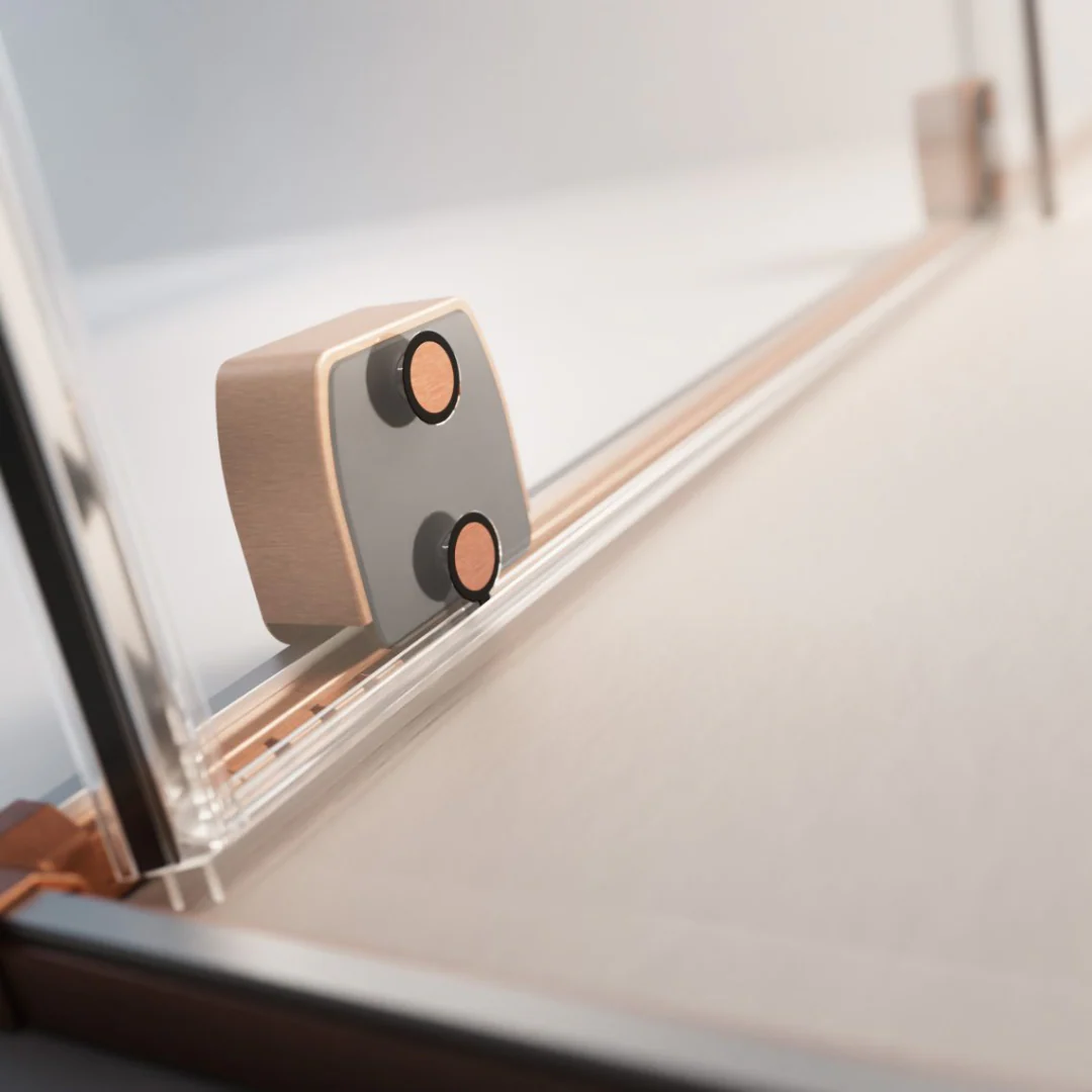 Radaway 8mm Furo PND II Bath Screen - Brushed Copper - Image 6