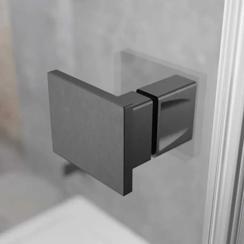 Radaway Essenza Pro KDJ Shower Enclosure - Brushed Gunmetal - Image 2