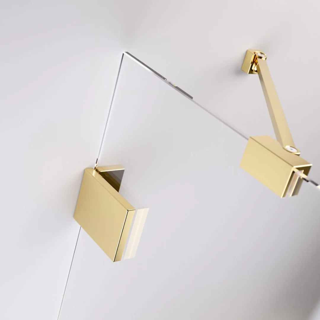 Radaway Essenza Pro PND Bath Screen - Gold - Image 3