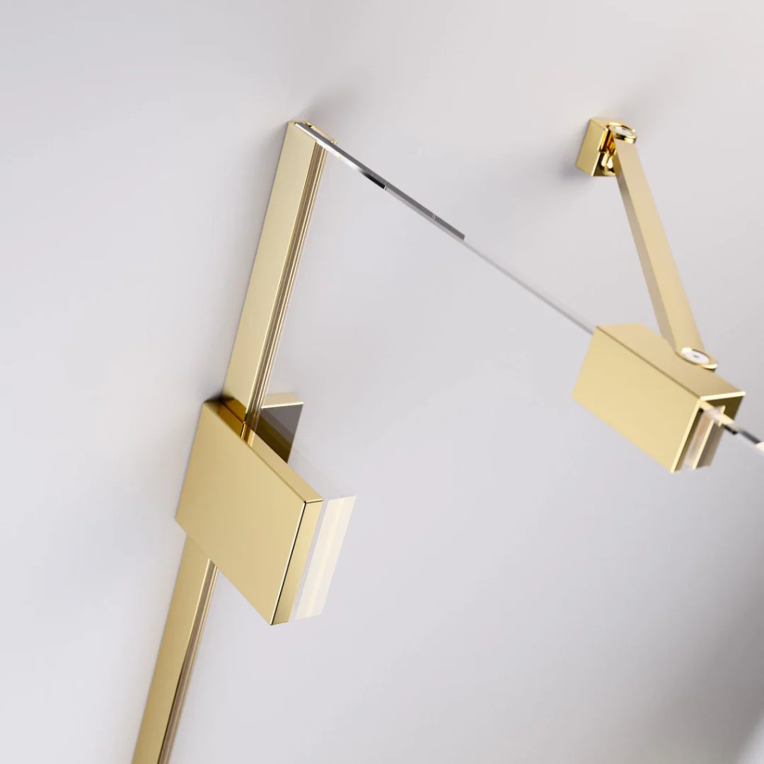 Radaway Essenza Pro PND Bath Screen - Gold - Image 4