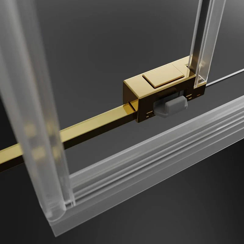 Radaway Idea DWJ Premium Shower Door - Gold - Image 4