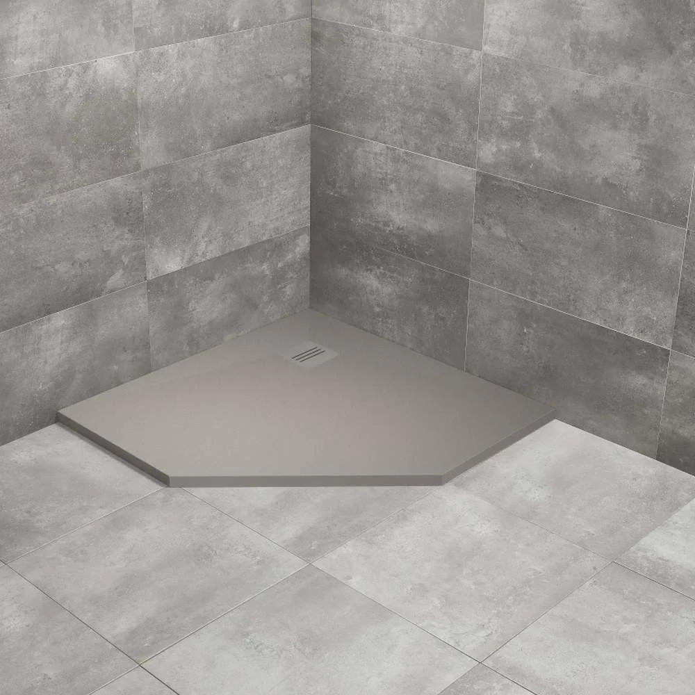 Kyntos PT Pentagon Textured Slate Shower Tray