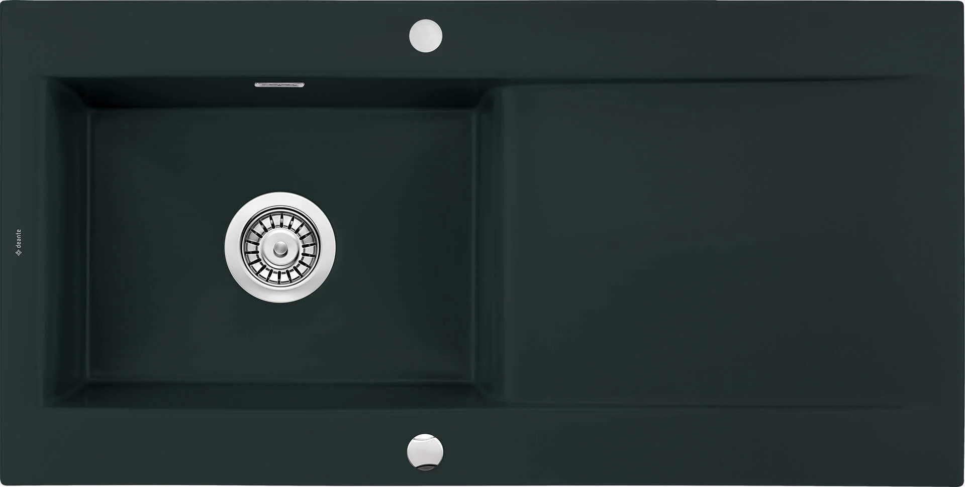 Sabor Ceramic sink 1-bowl with drainer - Image 8