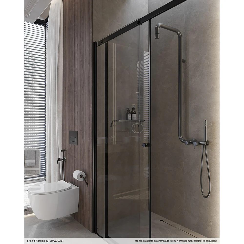 Silia Bidet tap, concealed, with bidetta hand shower - Image 5