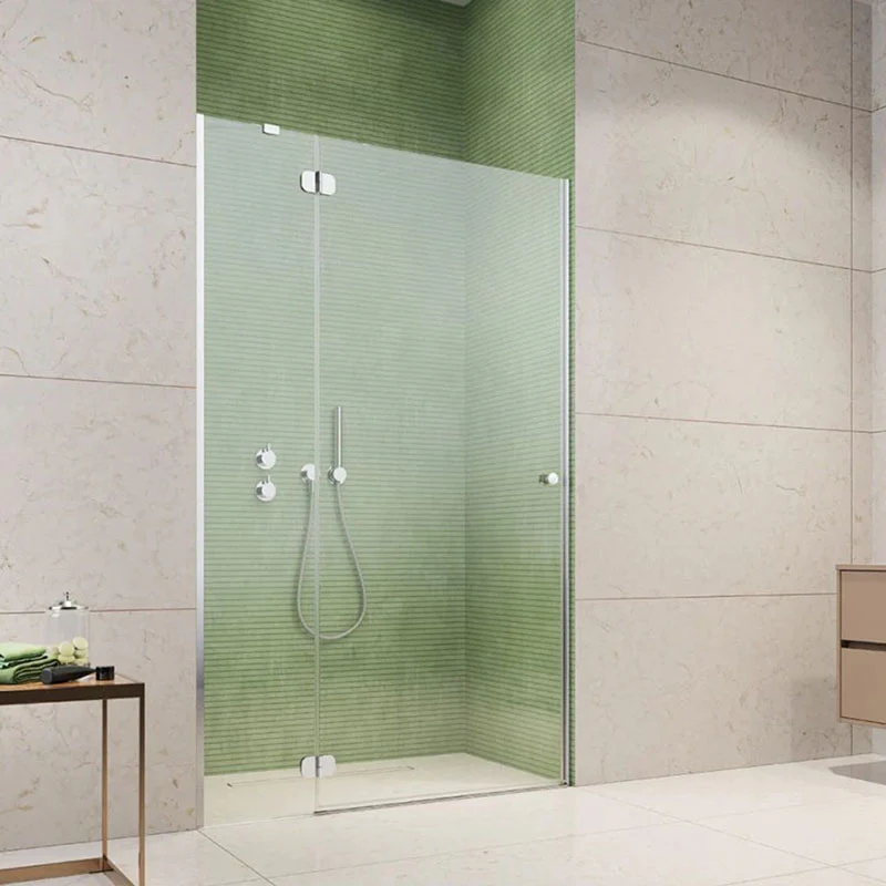 TORRENTA DWJ Hinged Chrome Shower Door