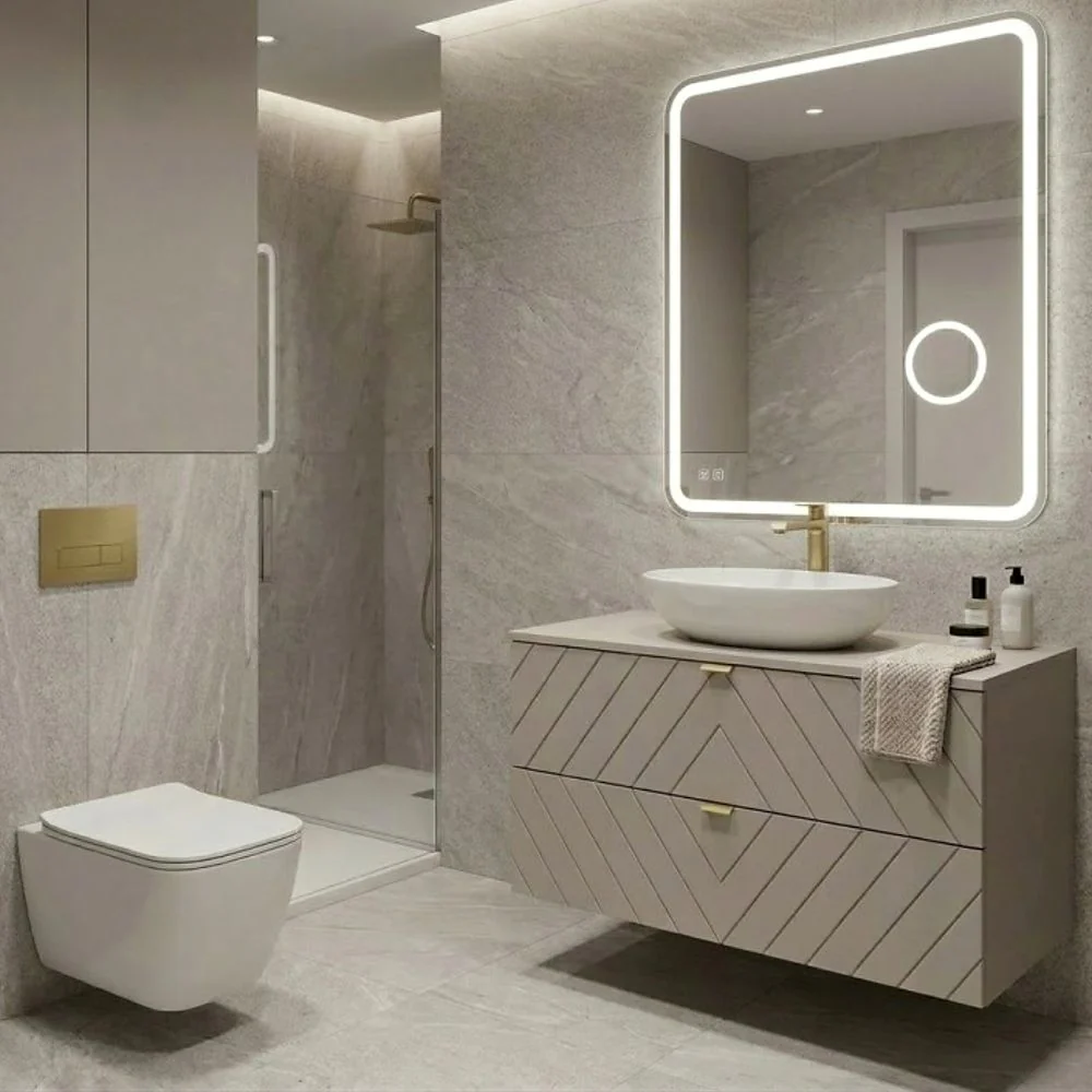 Varana Wall-Hung Bathroom Vanity Cabinet - Image 3